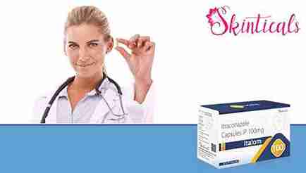 Italom 100 Capsule at the best price in Antifungal Pharma Franchise.